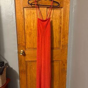 Wild Fable Vibrant Red Maxi Dress